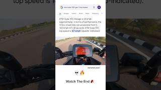 New Ktm duke 390 3gen top speed 181 km  #ankurvlog52