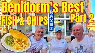 Benidorm - Rays 2 chippy The best fish and chips ?