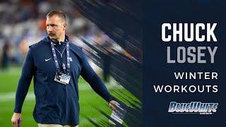 Penn State Strength Coach Chuck Losey Recaps Abbreviated Winter Workouts