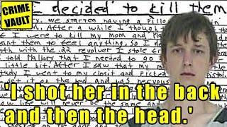 Murder confession: Jake Evans | Teen murders sister and mother