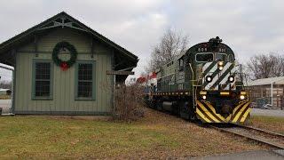 BC Rail ALCOs on the Adirondack Scenic - RONY Passenger Special