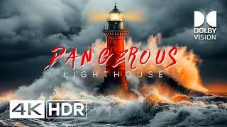 Worlds Most Dangerous Lighthouse | 4K Video ULTRA HD Dolby Vision™