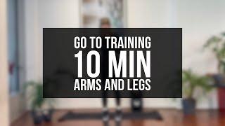 10 MIN ARMS & LEGS  WORKOUT // With Equipment | Sandra FIT