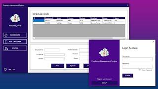 C# Full Tutorial - Employee Management System with Source Code