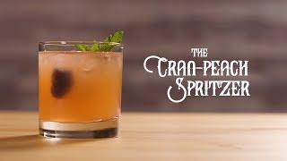 Harris Teeter Mocktails - Cran-Peach Spritzer
