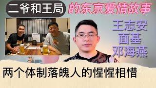 二爷和王局的东京爱情故事，两个体制落魄人的惺惺相惜｜王志安面基邓海燕｜北美王律第73期｜#王局志安 #二大爷 #邓海燕 #二爷故事  #王局 #王志安