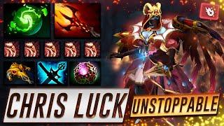 Chris Luck Queen Of Pain Unstoppable - Dota 2 Pro Gameplay [Watch & Learn]