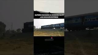 Nagaon Express during ALCo and ICF days | Massive Chugging WDM-3D