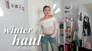 WINTER TRY-ON HAUL ft. edikted