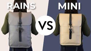 Rains Backpack vs Rains Mini - Watch Before Buying