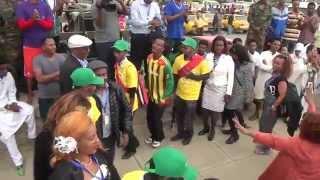 Tigray Festival August 2014- Welcoming the participants of Tigray Festival