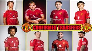 MANCHESTER UNITED CONFIRMED TRANSFERS SUMMER 2024  Leny Yoro,De Ligt,Zirkzee,Rabiot,Zubimendi...