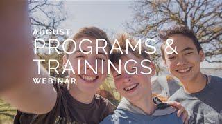 Council Programs Webinar