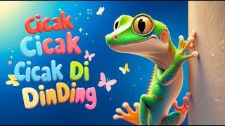 Cicak Cicak di Dinding Diam Merayap - Lagu Anak Balita Indonesia - Lagu Cicak di Dinding Populer