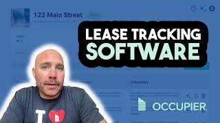 Lease Tracking Software | Occupier Lease Management