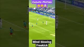 Keeper had no chance against Choupo-Moting freekick #shorts #fifaworldcup