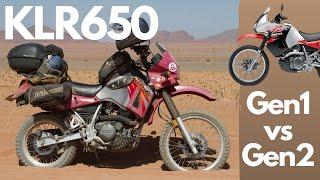 Kawasaki KLR650 Gen1 vs Gen 2: 10 Major Differences