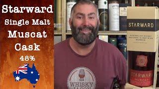 Starward Muscat Cask Single Malt Australian Whisky with 48% Review by WhiskyJason