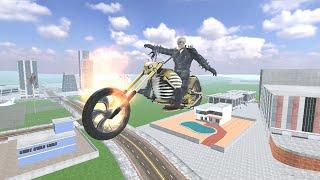 Franklin Found Giant Ghost Rider Bike in Indian Bike Driving 3D