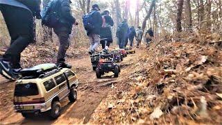 Enjoy RC CAR hiking on the weekends - Team Scale Trail GoldMoon(rc카 등산)