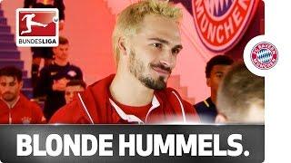 Lost Bet - Hummels Goes Blonde, Thiago Tickled Pink