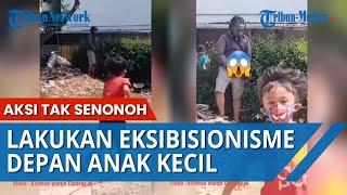 VIRAL Aksi Tidak Senonoh Seorang Pria di Bandung, Lakukan Eksibisionisme depan Anak Kecil