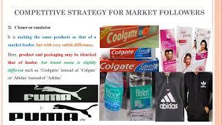 41  - Competitive strategies for Market Followers