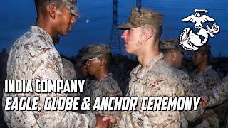 America's Newest Marines! Watch India Company Recruits OFFICIALLY BECOME MARINES after The Crucible