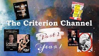 The Criterion Channel Year 1 | Part 2