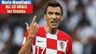 Mario Mandzukic ◉ All 33 Goals for Croatia 