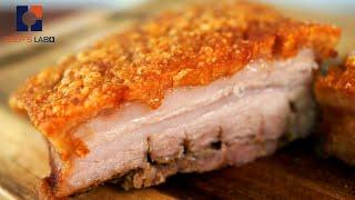 Easy Air Fryer Crispy Pork Belly that's Ready in 1 Hour