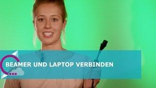 Beamer und Laptop miteinander verbinden - so geht's