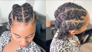 HOW TO: Barrel Twists on Baby Locs | Short Loc Style