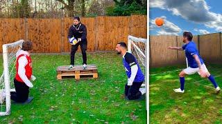 Football Challenge vs Pro Footballers