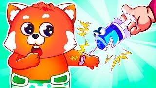 Time For A Shot   Nursery Rhymes & Funny Kids Songs  Video for Kids by Lucky Zee Zee