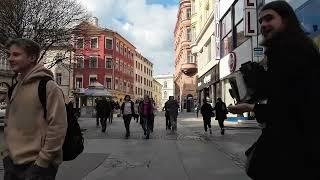 the City Center of Brno - one of the big cities in Czech Republic 