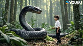 Pangu King Cobra gave preferential treatment to the little boy! | Snake 3 | YOUKU MONSTER MOVIE