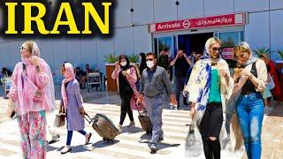 IRAN Kish International Airport. Iran Cities walking vlog ایران