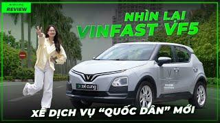 Đánh giá lại Vinfast VF5: có xứng đáng trở thành xe dịch vụ quốc dân?