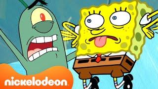 Every Time Plankton’s Plans Backfired!  | SpongeBob SquarePants | Nickelodeon UK