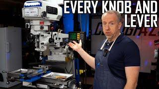 Vertical (Bridgeport) Milling Machine Head | Every Knob and Lever Explained