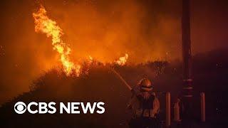 California's Franklin Fire burning in Malibu captured in videos