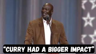 Michael Jordan COMMENTS on Steph Curry vs LeBron James