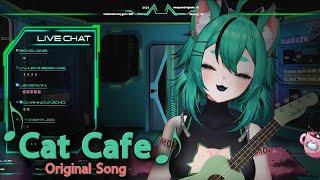 Momo sings her original song, Cat Cafe