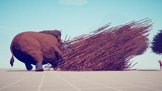 MAMMOTH vs EVERY GOD - Totally Accurate Battle Simulator TABS