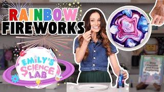 Emily's Science Lab - Milk Fireworks - Soap Science Experiment for Kids