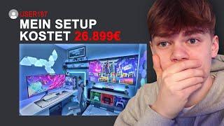 Die PREISE eurer GAMING SETUPS sind verrückt...