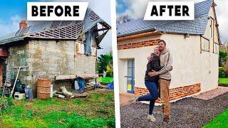 TIMELAPSE  RENOVATION - A COUPLE RENOVATE A FRENCH HOUSE IN 20 MINUTES