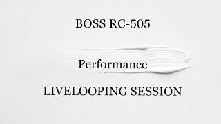 Boss RC 505 - Nastya Maslova Perfomance live looping session