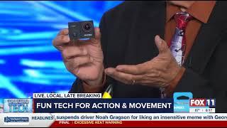 Tech for Fun and Movement - This weeks Segment from KMSB Fox 11 with Andy Taylor of TechtalkRadio